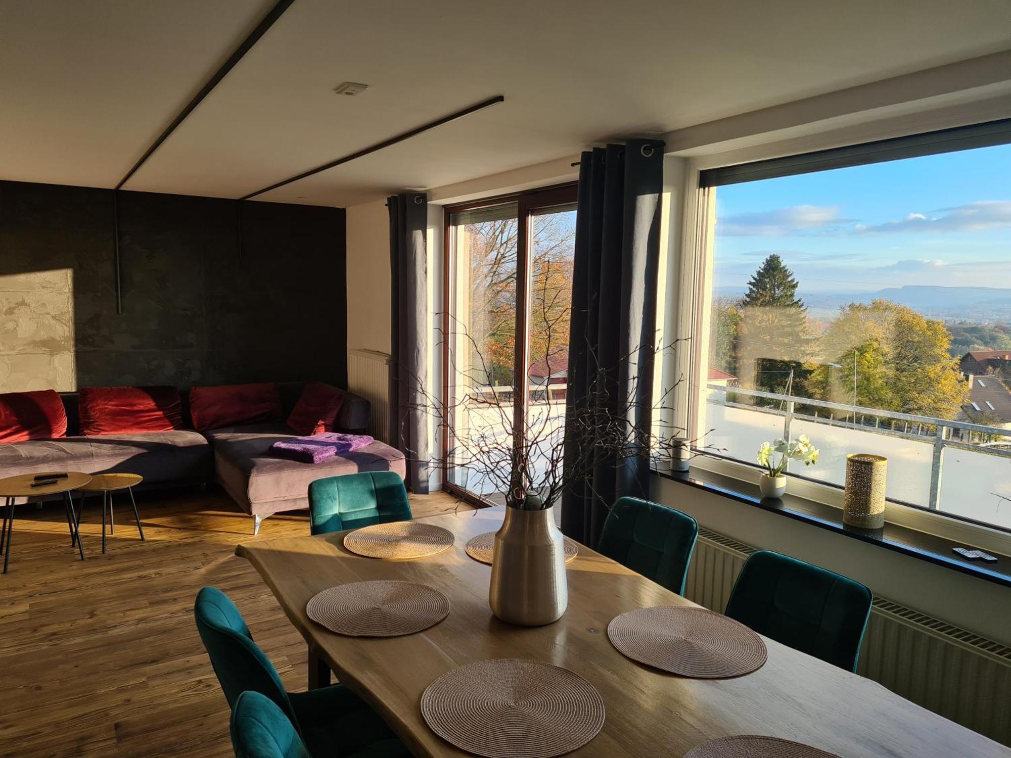 Moderne Ferienwohnung Mit Aussicht باد اوينهاوسن المظهر الخارجي الصورة